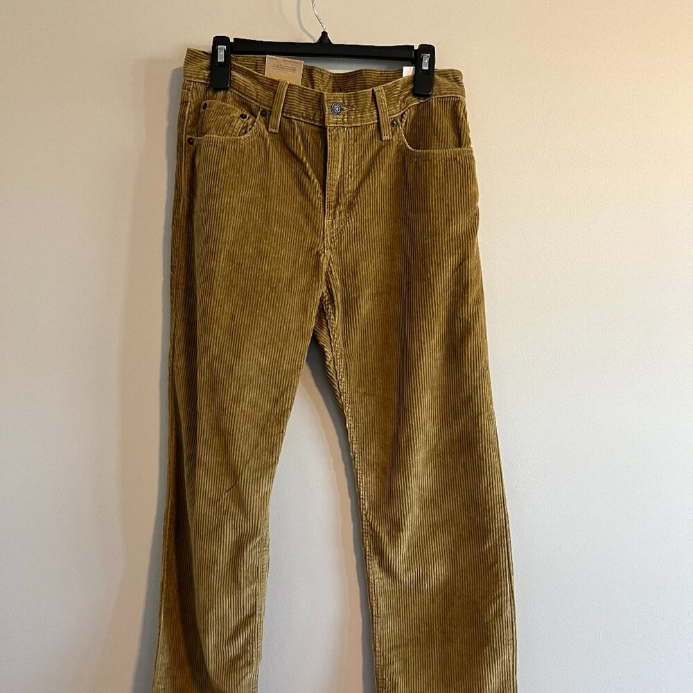 NWT | LEVI'S IRREG Unisex Low Pro Relaxed Fit Corduroy Pants | SIZE 29 X 30